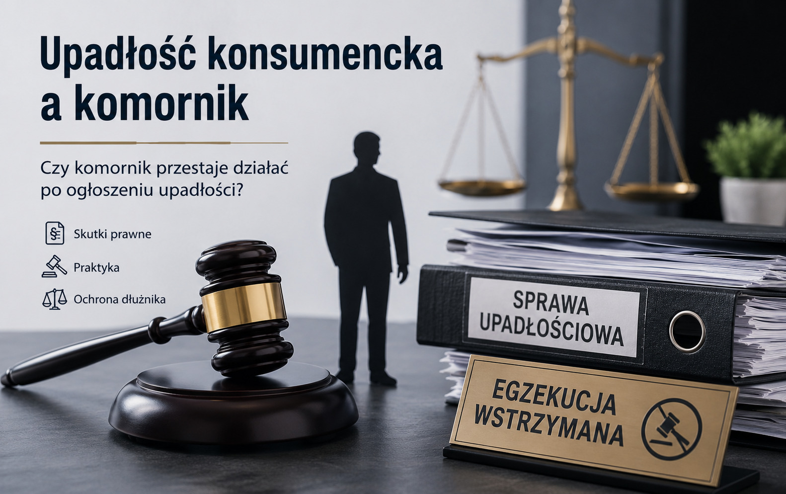 Czy komornik przestaje działać po ogłoszeniu upadłości konsumenckiej? Skutki prawne i praktyka