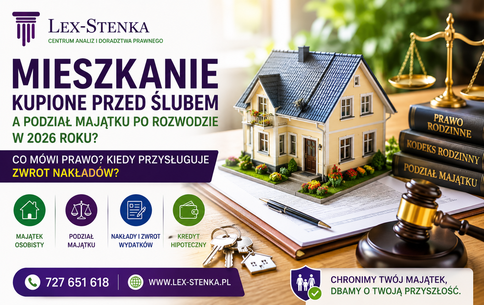 🏠💰 Czy mieszkanie kupione przed ślubem podlega podziałowi majątku po rozwodzie w 2026 roku?
