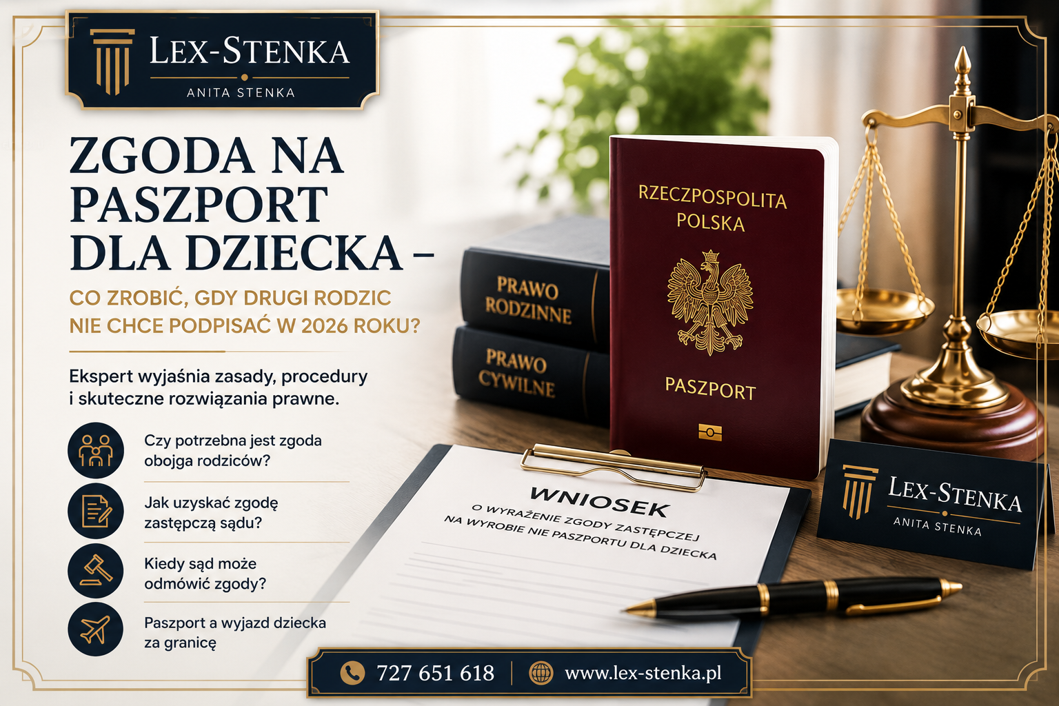 🛂👶 Zgoda na paszport dla dziecka – co zrobić, gdy drugi rodzic nie chce podpisać w 2026 roku?