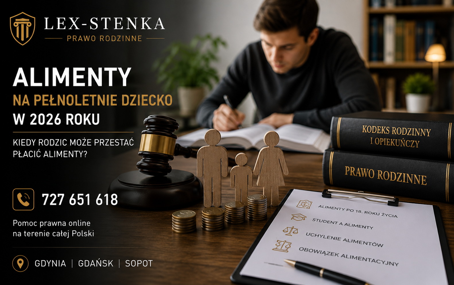 💰👨‍🎓 Alimenty na pełnoletnie dziecko w 2026 roku – kiedy rodzic może przestać płacić alimenty?