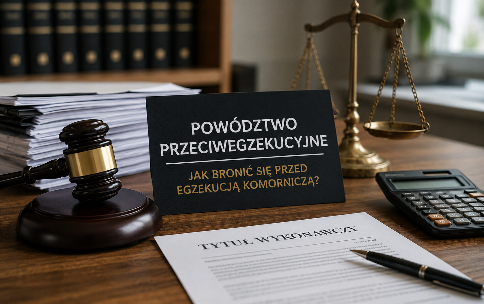 Powództwo przeciwegzekucyjne – jak bronić się przed egzekucją komorniczą w 2026 roku?