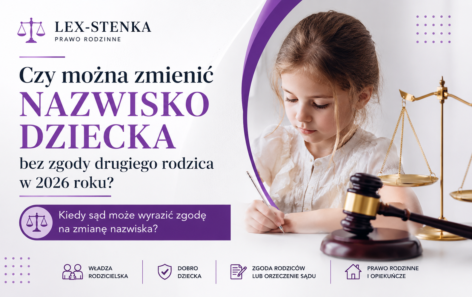 Czy można zmienić nazwisko dziecka bez zgody drugiego rodzica w 2026 roku? Kiedy sąd wyrazi zgodę na zmianę nazwiska?